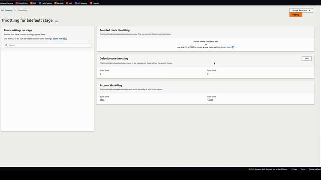 AWS HTTP API Gateway Throttling (API Rate Limiting) смотреть онлайн