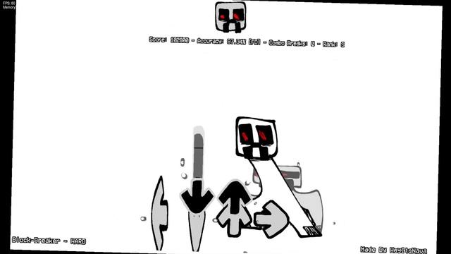 FNF Block Breaker | Gamer Breaker but Creeper Rap смотреть онлайн