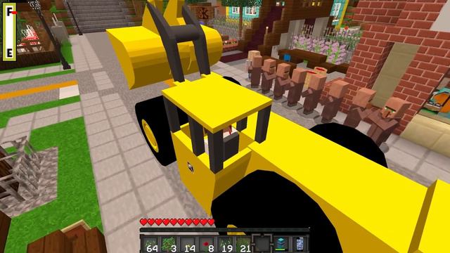 ZARABIAM FORTUNĘ 🤑 $$$ NA KOSZENIU TRAWY JAKO OGRODNIK W MINECRAFT?! GPLAY & LUMI смотреть онлайн