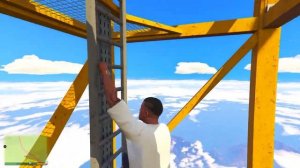 НАШЕЛ САМУЮ ВЫСОКУЮ ЛЕСТНИЦУ В ГТА 5 МОДЫ! ЧТО БУДЕТ ЕСЛИ УПАСТЬ С ВЫСОТЫ КОСМОСА В GTA 5 MODS