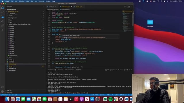 Generate NFT Metadata (JSON) using Python - Much Exclusive Doge Yacht Club Collection - Part IV смотреть онлайн