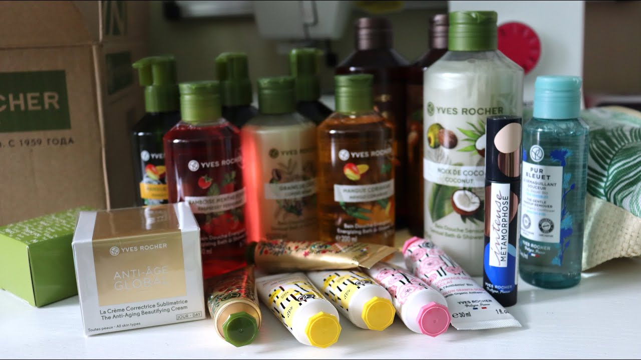 ГЛОБАЛЬНАЯ РАСПАКОВКА посылки от Yves Rocher смотреть онлайн