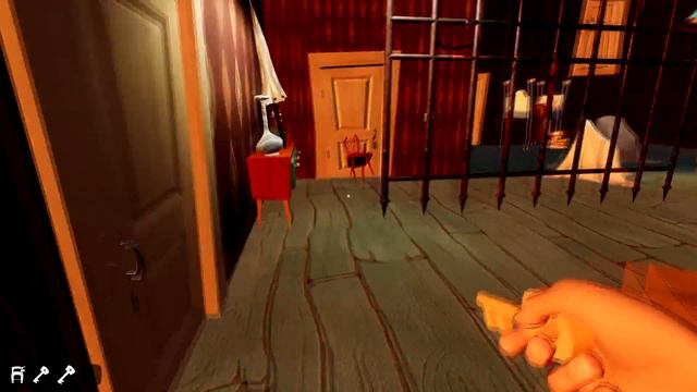Hello Neighbor Alpha 4 - BLUE key, GOLD key, RIFLE смотреть онлайн