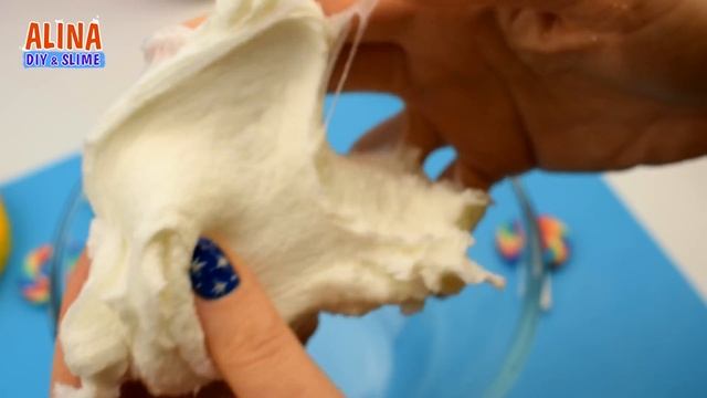 Как сделать СЛАЙМ облако!!! СНЕЖНЫЙ СЛАЙМ своими руками. DIY cloud slime смотреть онлайн