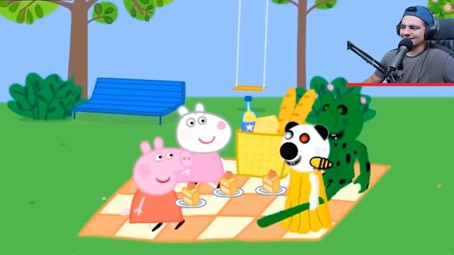 Funniest Peppa and Roblox piggy memes By Bomber B ! *BEST MEMES* смотреть онлайн