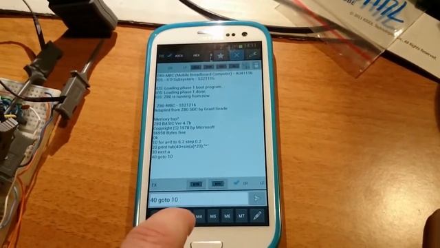 Z80-MBC powered and controlled from a smartphone смотреть онлайн