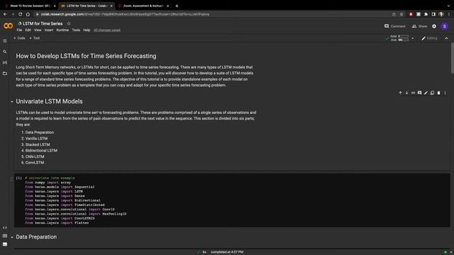 Introduction to LSTM model for Time Series смотреть онлайн