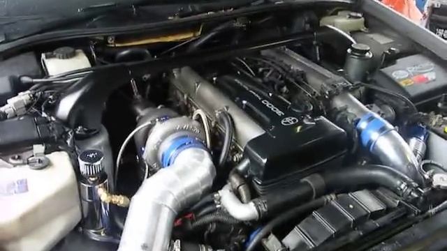 Toyota Aristo First Startup single turbo смотреть онлайн