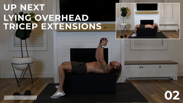 Day 3: 30 Min Chest and Triceps Workout [Bodyweight + Dumbbells] | 6 Week Shred II Program смотреть онлайн