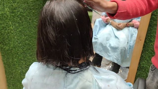 Long To A Line Bob Haircut With High Nape Clean | Pineapple Salon | Haircut 2023 смотреть онлайн