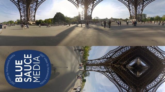 360 Video Paris Eiffel Tower смотреть онлайн