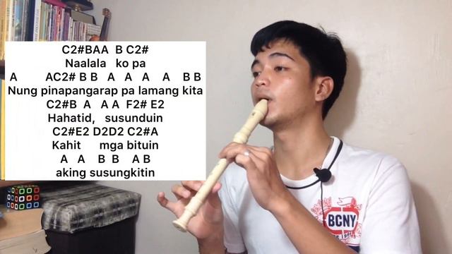 BUKO - Jireh Lim | Recorder Cover with Letter Notes / Flute Chords смотреть онлайн