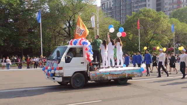 Шествие на 160-летний юбилей города Благовещенска смотреть онлайн