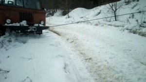 Лебедка ЗИЛ 131 на ГАЗ 66 тест драйв