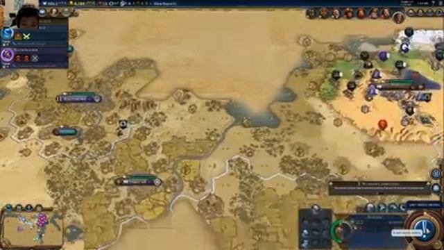 Sid Meier's Civilization VI Immortal Difficulty Day 2 Part 1