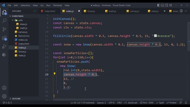 JavaScript Tutorial - How To Make Snow Effect #javascript #coding #programming смотреть онлайн