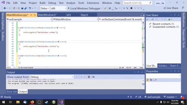 wxWidgets Beginners Tutorial - Event Handling смотреть онлайн