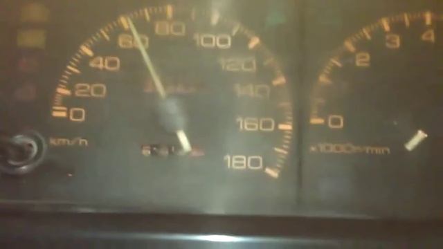 Toyota Corolla AE80 with 4A-FE (A/T) engine, acceleration 0-100km/h смотреть онлайн