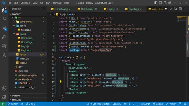 Adding Routing & Navbar смотреть онлайн