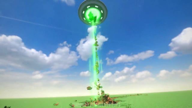 Experiments With UFOs Vs Minecraft | Teardown