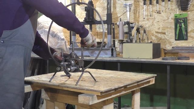 ТРУБОГИБ , для профильной ТРУБЫ. смотреть онлайн