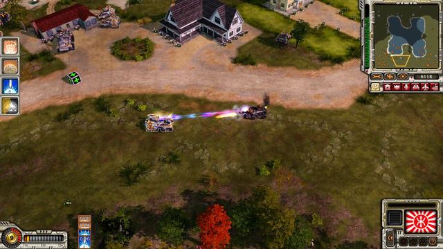 C&C Red Alert 3 Uprising Mirage Tank vs Guardian Tank смотреть онлайн