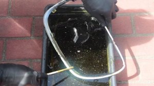 Как снять хром с пластика | Травление хрома с решетки радиатора | Хлорное Железо