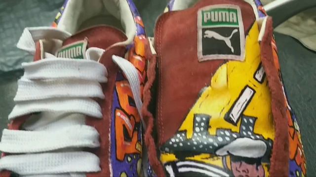 BBOY RAJA CHALLENGE ME TO CUSTOM HIS PUMA SUDES!!! |CUSTOM PUMA SUDE SHOES/Custom shoes EP 1 смотреть онлайн