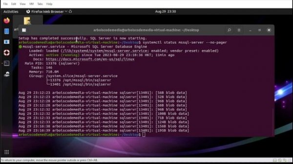 Install SQL SERVER and Azure Data Studio in Ubuntu
