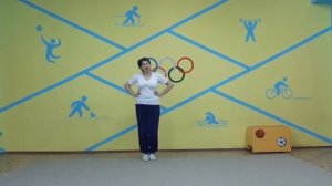 Игра разминка для малышей "Поезд"