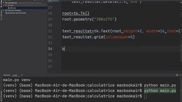 Initiation Tkinter: Réaliser une calculatrice en python смотреть онлайн