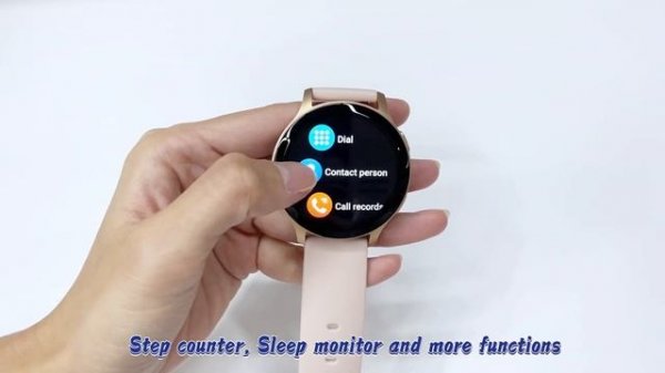 LW77 Sport Smart Watch with BT calling, 1.45 inch HD round screen