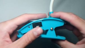 Лампа настольная аккумуляторная на прищепке YJ-5868-1 (зарядка от USB)
