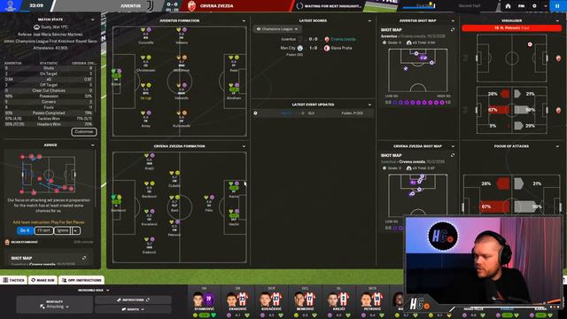 CHAMPIONS LEAGUE KNOCK OUTS | FM22 RED STAR BELGRADE REBUILD #37 смотреть онлайн