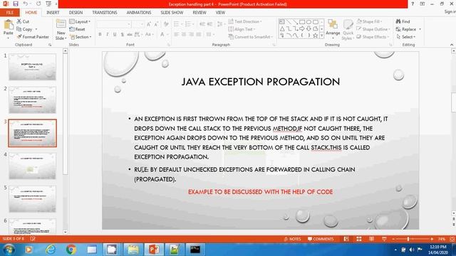 Exception Handling part 4 (Throw and Throws) смотреть онлайн