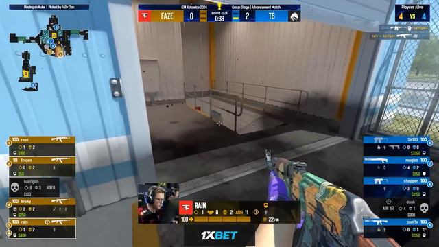 GROUP FINAL! - FaZe vs Spirit - HIGHLIGHTS - IEM Katowice 2024 l CS2 смотреть онлайн