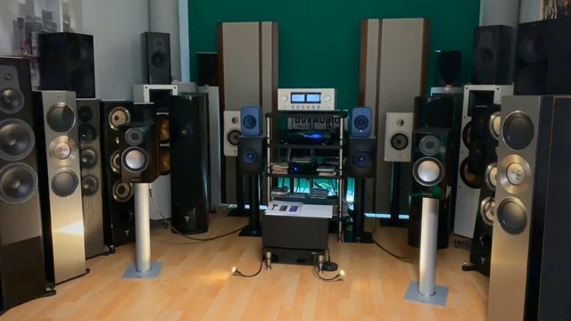 MONITOR AUDIO Gold 100 5G playing Willie Nelson смотреть онлайн