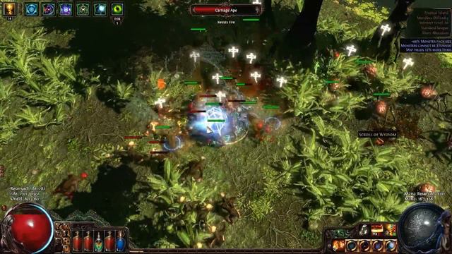 Dominating Blow with Facebreaker and Bringer of Rain, Path of Exile смотреть онлайн