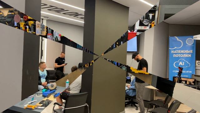 День открытых дверей у команды А1Потолок.RU смотреть онлайн