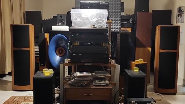 onkyo integra Pre amplifier P 306 Arcam Alpha 10 power amplifier Infinity Kappa смотреть онлайн