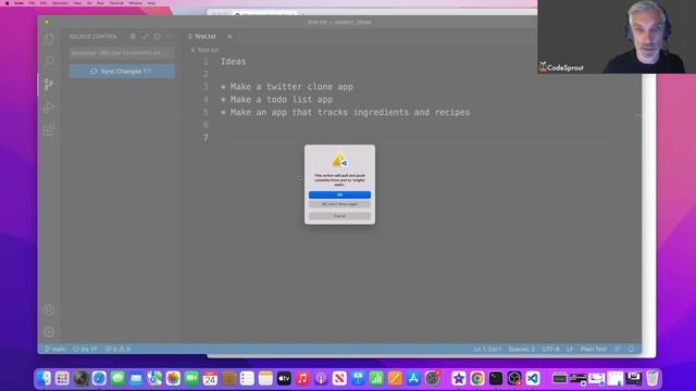 Git and GitHub #3: Using Git within the text editor смотреть онлайн