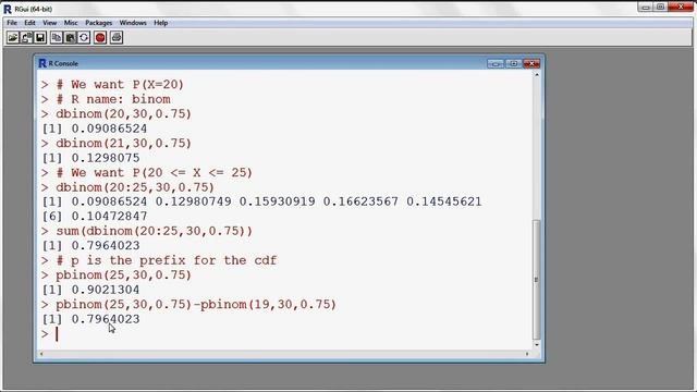 Binomial and Normal Distributions in R смотреть онлайн
