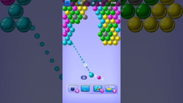Игра Шарики - Bubble Shooter прохождение первых уровней