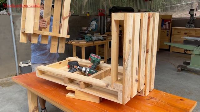 Exceptional Furniture Designs From Old Pallets | Recycle Old Pallets | Wood Recycling Project