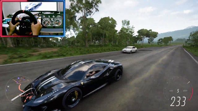 Forza Horizon 5 | PXN V10 Gameplay | Ferrari | Steering Wheel смотреть онлайн