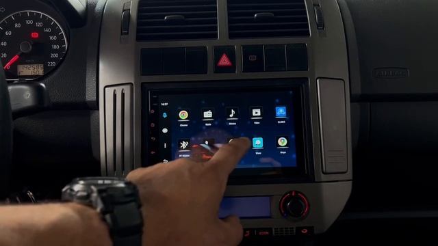 Vw Polo Central Multimídia Nimus 7' Com Android, Carplay, Waze, Wfi, Spotify, Deezer