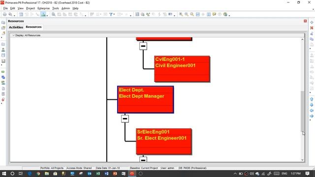 Tech. Resources Structure in Primavera P6 смотреть онлайн