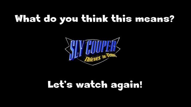 Sly Cooper: Thieves in Time - Secret Ending! смотреть онлайн
