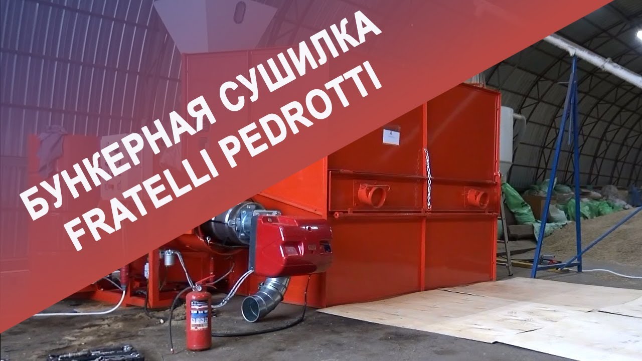 Бункерная сушилка Fratelli Pedrotti