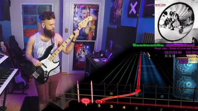 Pearl Jam - State of Love and Trust | BASS Tabs & Cover (Rocksmith) смотреть онлайн
